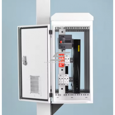 Zewnętrzna obudowa telekomunikacyjna i CCTV | ochrona telekomunikacji | stal ocynkowana na zimno 1.2 mm | IP55 | 600×600×300 mm 2