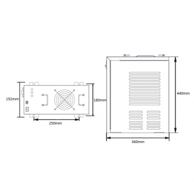 Automaatne kondensaatorpatarei reaktiivvõimsuse kompenseerimiseks | 30kvar | 480V | 7% reaktiivsus | RS485 Modbus 4