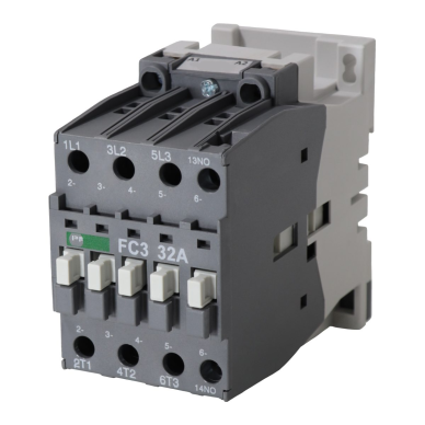Industrial Magnetic Contactor | 3P | 32 A (AC-3) | 8 kW/230 V | 1 NO | Coil 36 V AC | IEC/EN 60947-4-1 | Promfactor Baltic FC30032036