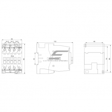 Przemysłowy stycznik magnetyczny | 3P | 32 A (AC-3) | 8 kW/230 V | 1 NO | cewka 42 V AC | IEC/EN 60947-4-1 | Promfactor Baltic FC30032042 2 Przemysłowy stycznik magnetyczny | 3P | 32 A (AC-3) | 8 kW/230 V | 1 NO | cewka 42 V AC | IEC/EN 60947-4-1 | Promfactor Baltic FC30032042 2