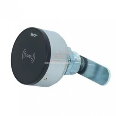 Inteligentny zamek elektroniczny z czytnikiem | do szafki | drzwi | 13,56 MHz | 30mm | czarny 1