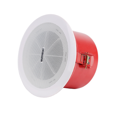 Потолочная акустическая колонка | 70V/100V | 6W | 91dB | стальной корпус | защита Fire Dome | динамик 6.5" 1 Потолочная акустическая колонка | 70V/100V | 6W | 91dB | стальной корпус | защита Fire Dome | динамик 6.5" 1