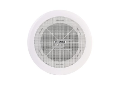 Lubinė garso kolonėlė | 70V/100V | 6W | 91dB | Ø150mm | plieninis korpusas | Fire Dome apsauga | 6.5" dydžio garsiakalbis | balta
