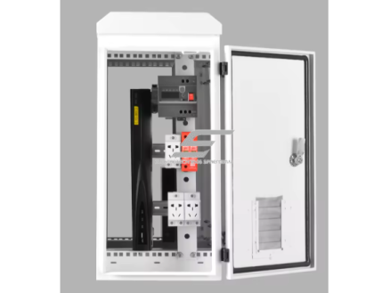 Lauko telekomunikacijų ir CCTV dėžė | telekomunikacijų apsauga | 1.2 mm  šalto cinkavimo plienas | IP55 | 600×600×300 mm 1
