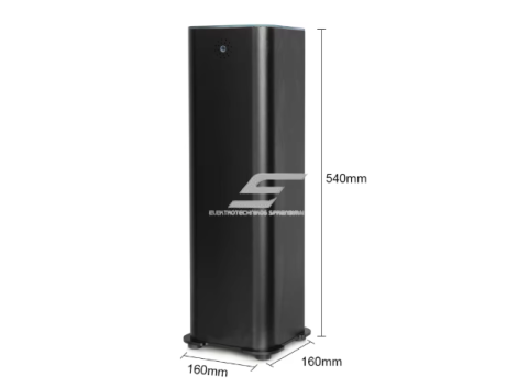 Bevandenis aromato difuzorius | 24 W | 1000 ml | Wi-Fi programėlė | pastatomas | 160×160×540 mm | juodas | ES-GE-900 2