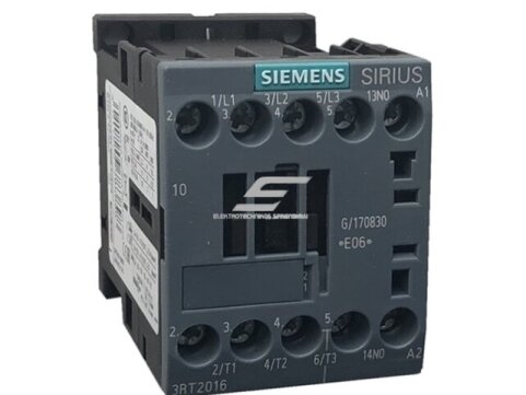 Mini kontaktorius | Siemens | SIRIUS | 3RT2016-1BB42 | 4011209784956 Mini kontaktorius | Siemens | SIRIUS | 3RT2016-1BB42 | 4011209784956