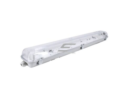 Hermetinis korpusas LED lempoms | garažų tipo | T8 | 2x18W | 230V | 60x95x78mm | virštinkinis | IP65 | Bemko | C11-OHT-060-2KP | 5900280972071