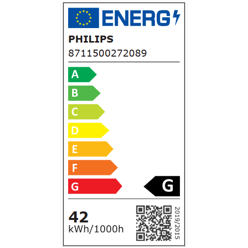 Kompaktā dienasgaismas spuldze GX24q-4 | 42W | 2700K | 3000lm | 4pin | Philips 2