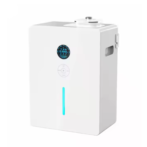 Komerciālais aromāta difuzors | 28W | 1200 ml | līdz 5000 m³ | vadība ar lietotni | HVAC integrācija | 295x162x400 mm | brīvi stāvošs | balts 1
