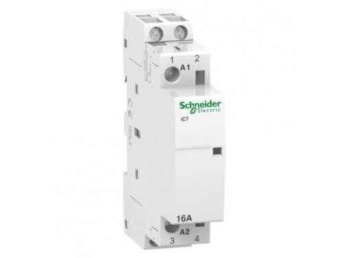 Modulinis kontaktorius | 2P | 2NO | 16A | 230VAC | DIN | Schneider Electric | Acti9 | iCT | A9C22712