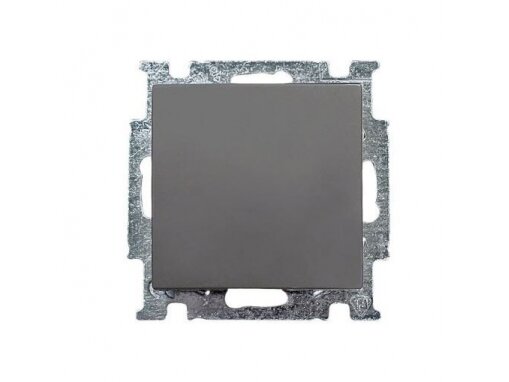 Jungiklis | 1 klavišo | 10A | 250V | potinkinis | IP20 | juodas | Chateau Black | ABB Basic55 | 2CKA001012A2174
