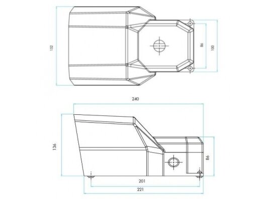 Pramoninis kojinis valdymo pedalas | 4A | 250VAC | 1NO+1NC | 2 greičių | plastikinis | geltonas | IP65 | EMAS | PDKS11GX20 3