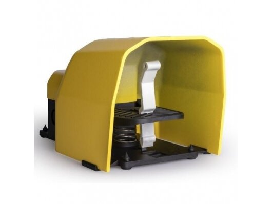 Pramoninis kojinis valdymo pedalas | 4A | 250VAC | 1NO+1NC | metalinis | geltonas | IP65 | EMAS | PDKS11BX10 Pramoninis kojinis valdymo pedalas | 4A | 250VAC | 1NO+1NC | metalinis | geltonas | IP65 | EMAS | PDKS11BX10