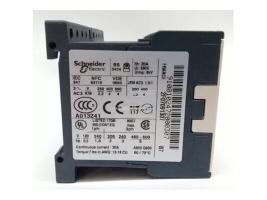 Reversinis kontaktorius | 4kW | 20A | 230-690V | IP20 | Telemecanique | LC2K0910B72 1 Reversinis kontaktorius | 4kW | 20A | 230-690V | IP20 | Telemecanique | LC2K0910B72 1