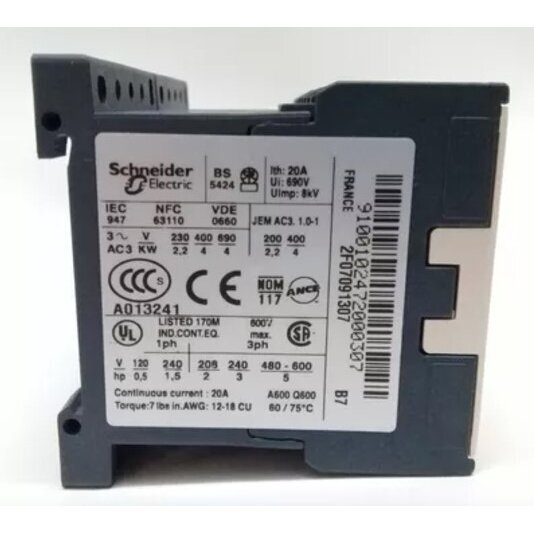 Reversing Contactor 4kW | 20A | 230-690V | LC2K0910B72 Telemecanique 1 Reversing Contactor 4kW | 20A | 230-690V | LC2K0910B72 Telemecanique 1
