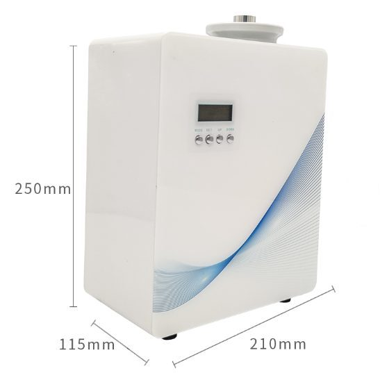 Komerciālais aromāta difuzors | 10W | 500 ml | līdz 1000 m³ | WiFi + programmēšana | HVAC integrācija | 250x115x210 mm | sienas / brīvi stāvošs | balts 2 Komerciālais aromāta difuzors | 10W | 500 ml | līdz 1000 m³ | WiFi + programmēšana | HVAC integrācija | 250x115x210 mm | sienas / brīvi stāvošs | balts 2