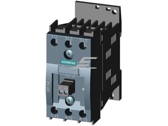 Kontaktorius | 2NO | 3P | 2,2kW | 5.2A | 24VDC | Siemens | SIRIUS | 3RF3405-1BB04 | 4011209863286 Kontaktorius | 2NO | 3P | 2,2kW | 5.2A | 24VDC | Siemens | SIRIUS | 3RF3405-1BB04 | 4011209863286