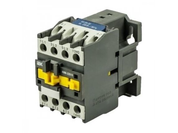 Kontaktorius | 1NO | 3P | 5,5kW | 25A | 230V | IP20 | IEK | IEK-5,5KW-25A-230V-22510 1 Kontaktorius | 1NO | 3P | 5,5kW | 25A | 230V | IP20 | IEK | IEK-5,5KW-25A-230V-22510 1
