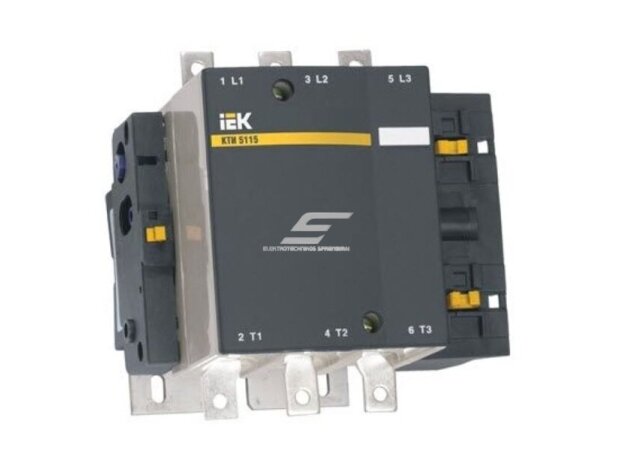 Kontaktorius | 1NO | 3P | 75kW | 265A | 230V | IP00 | IEK | KTI-5265-265A-230V Kontaktorius | 1NO | 3P | 75kW | 265A | 230V | IP00 | IEK | KTI-5265-265A-230V