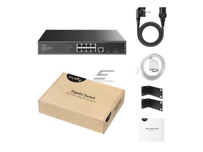Komutatorius 8 portai | stabilus duomenų perdavimas/lankstus tinklo valdymas | 25Gbps |  iki 14.88–15.624 Mpps | 10/1000/2500Mbps | metalinis korpusas 1