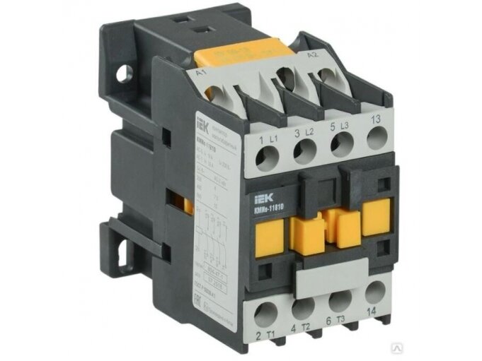 Kontaktorius | 1NO | 3P | 4kW | 18A | 230V | IP20 | IEK | IEK-4KW-18A-230V-3P-1NO Kontaktorius | 1NO | 3P | 4kW | 18A | 230V | IP20 | IEK | IEK-4KW-18A-230V-3P-1NO