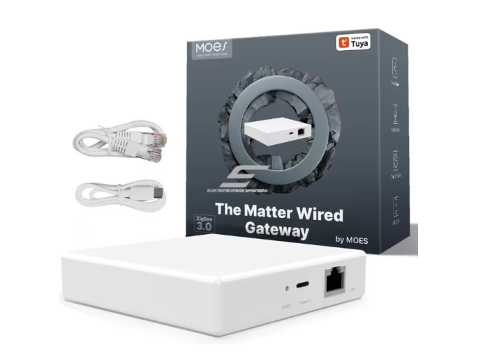 Universalus išmanaus namo valdymo centras | įrenginių sujungimui ir valdymui | su MATTER palaikymu | Zigbee / Thread | Google Home & Alexa | MOES MZHUB 2 Universalus išmanaus namo valdymo centras | įrenginių sujungimui ir valdymui | su MATTER palaikymu | Zigbee / Thread | Google Home & Alexa | MOES MZHUB 2