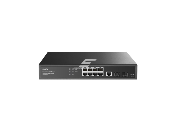 Komutatorius 8 portai | stabilus duomenų perdavimas/lankstus tinklo valdymas | 25Gbps |  iki 14.88–15.624 Mpps | 10/1000/2500Mbps | metalinis korpusas