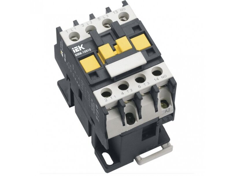Kontaktorius | 1NC | 2,2kW | 9A | 230V | IP20 | IEK | IEK-2,2W-9A-230V