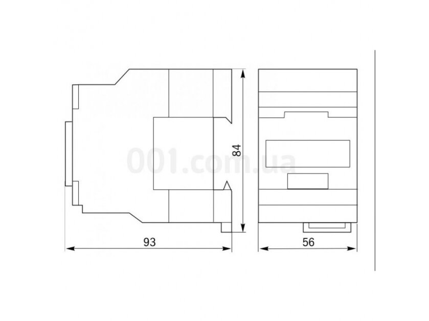 Kontaktorius | 1NO | 3P | 5,5kW | 12A | 24V | IP20 | IEK | IEK-5,5KW-25A-24V-1NO 1