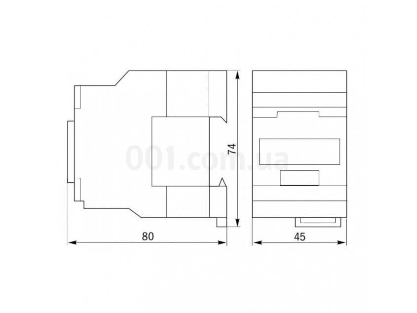 Kontaktorius | 1NC | 2,2kW | 9A | 230V | IP20 | IEK | IEK-2,2W-9A-230V 1 Kontaktorius | 1NC | 2,2kW | 9A | 230V | IP20 | IEK | IEK-2,2W-9A-230V 1