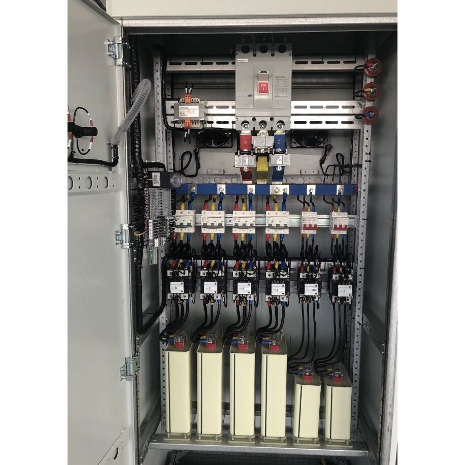 Capacitor cabinet | 550kVAR | 1250A | 380-440V | 2200x1200x800mm 2 Capacitor cabinet | 550kVAR | 1250A | 380-440V | 2200x1200x800mm 2
