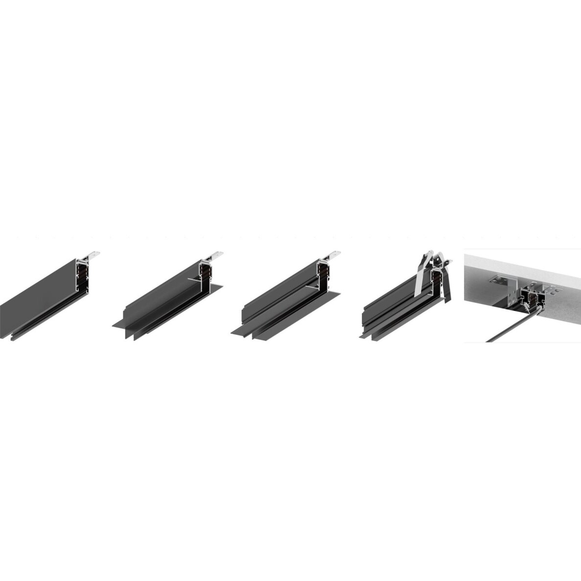 Kierunkowy głośnik | do szyny magnetycznej 10mm | z Bluetooth | 10W | 24-48VDC | Ø65x75mm | czarny 3