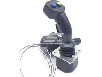 Kranų valdymo pultas | vairalazdė | joystick | 2 mygtukų | 5V | IP67 | su spyruokliniu grįžimu į centrą