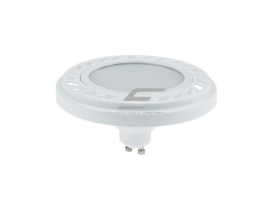 Kryptinė LED lemputė GU10 Optonica SP9-A1 | disko formos | 9W | 2700K | 820 lm | 111 x 58 mm | balta | IP20 Kryptinė LED lemputė GU10 Optonica SP9-A1 | disko formos | 9W | 2700K | 820 lm | 111 x 58 mm | balta | IP20