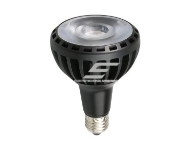 Kryptinė-reflektorinė LED lemputė E27 | 25W | 2700K | PAR30 | juoda | OPTONICA | SP25-A2-1530 Kryptinė-reflektorinė LED lemputė E27 | 25W | 2700K | PAR30 | juoda | OPTONICA | SP25-A2-1530