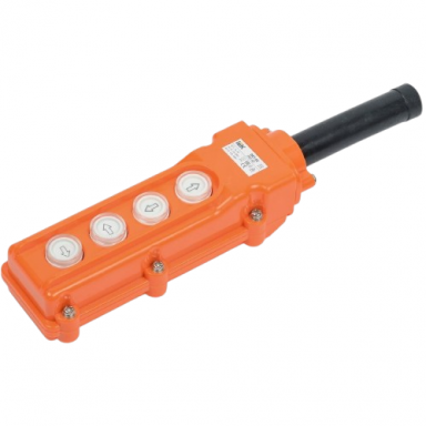 Crane control panel | with 4 buttons | 5A | 120–400V | IP54 Crane control panel | with 4 buttons | 5A | 120–400V | IP54
