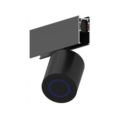 Virziena skaļrunis | 15mm magnētiskajai sliedei | ar Bluetooth | 10W | 24-48VDC | Ø65x75mm | melns Virziena skaļrunis | 15mm magnētiskajai sliedei | ar Bluetooth | 10W | 24-48VDC | Ø65x75mm | melns