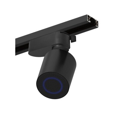 Virziena skaļrunis | 3 vadu sliedei | ar Bluetooth | 10W | 85-265VDC | Ø65x75mm | melns Virziena skaļrunis | 3 vadu sliedei | ar Bluetooth | 10W | 85-265VDC | Ø65x75mm | melns