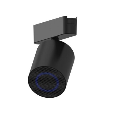 Virziena skaļrunis | 4,5mm magnētiskajai sliedei | ar Bluetooth | 10W | 24-48VDC | Ø65x75mm | melns Virziena skaļrunis | 4,5mm magnētiskajai sliedei | ar Bluetooth | 10W | 24-48VDC | Ø65x75mm | melns