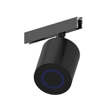 Virziena skaļrunis | 5 mm magnētiskajai sliedei | ar Bluetooth | 10W | 24-48VDC | Ø65x75mm | melns Virziena skaļrunis | 5 mm magnētiskajai sliedei | ar Bluetooth | 10W | 24-48VDC | Ø65x75mm | melns