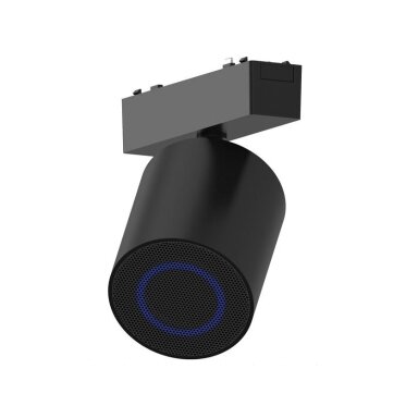 Virziena skaļrunis | 6mm magnētiskajai sliedei | ar Bluetooth | 10W | 24-48VDC | Ø65x75mm | melns Virziena skaļrunis | 6mm magnētiskajai sliedei | ar Bluetooth | 10W | 24-48VDC | Ø65x75mm | melns