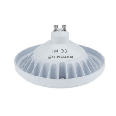 Virziena LED spuldze GU10 Optonica SP15-A1 | diska forma | 15 W | 2700K | 1100 lm | dimmējama | 111 × 58 mm | balta | IP20 Virziena LED spuldze GU10 Optonica SP15-A1 | diska forma | 15 W | 2700K | 1100 lm | dimmējama | 111 × 58 mm | balta | IP20
