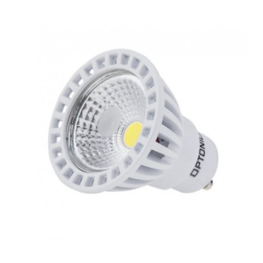 Virziena LED spuldze GU10 Optonica SP6-A4 | piltuves formas | 6 W | 4500K | 480 lm | 50° | 50 × 55 mm | balta | IP20 Virziena LED spuldze GU10 Optonica SP6-A4 | piltuves formas | 6 W | 4500K | 480 lm | 50° | 50 × 55 mm | balta | IP20