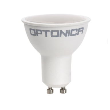 Virziena LED spuldze GU10 Optonica SP10-A4 | piltuves formas | 9.5 W | 6000K | 880 lm | 110° | 57 × 50 mm | balta | IP20 Virziena LED spuldze GU10 Optonica SP10-A4 | piltuves formas | 9.5 W | 6000K | 880 lm | 110° | 57 × 50 mm | balta | IP20
