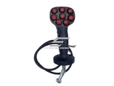 Kranų valdymo pultas | vairalazdė | joystick | įmontuojamas | su pavarų perjungimo funkcija | 9 mygtukų Kranų valdymo pultas | vairalazdė | joystick | įmontuojamas | su pavarų perjungimo funkcija | 9 mygtukų