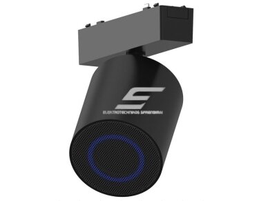 Kryptinė garso kolonėlė | 6mm magnetiniam bėgeliui | su Bluetooth | 10W | 24-48VDC | Ø65x75mm | juoda Kryptinė garso kolonėlė | 6mm magnetiniam bėgeliui | su Bluetooth | 10W | 24-48VDC | Ø65x75mm | juoda