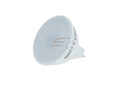 Kryptinė LED lemputė GU 5.3 Optonica SP7-A2 | piltuvo formos | 7 W | 560 lm | 110° | 6000 K | 12 V DC | 50 x 47 mm | balta | IP20