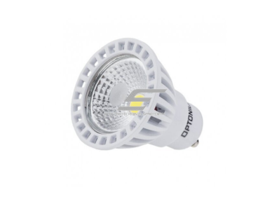 Kryptinė LED lemputė GU10 Optonica SP6-A4 | piltuvo formos | 6 W | 6000K | 480 lm | 50° | dimeriuojama | 50 × 55 mm | balta | IP20 1 Kryptinė LED lemputė GU10 Optonica SP6-A4 | piltuvo formos | 6 W | 6000K | 480 lm | 50° | dimeriuojama | 50 × 55 mm | balta | IP20 1