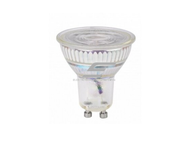 Kryptinė LED lemputė GU10 Optonica SP6-A5 | piltuvo formos | 6 W | 2700K | 700 lm | 120° | dimeriuojama | 50 × 55 mm | balta | IP20 Kryptinė LED lemputė GU10 Optonica SP6-A5 | piltuvo formos | 6 W | 2700K | 700 lm | 120° | dimeriuojama | 50 × 55 mm | balta | IP20
