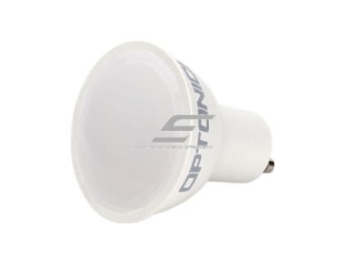 Kryptinė LED lemputė GU10 Optonica SP7-A3 | piltuvo formos | 6.5 W | 6000K | 320 lm | 110° | 57 × 50 mm | balta | IP20 1